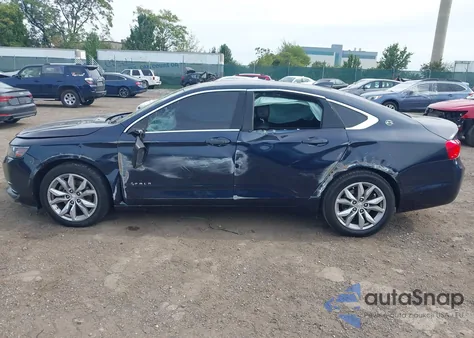 2017 Chevrolet Impala 1Lt из США, поврежденный, VIN 2G1105S37H9116590